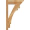 Ekena Millwork Merced Rough Sawn Traditional Outlooker, Western Red Cedar, 6"W x 18"D x 30"H OUT06X18X30MRC01RWR - alternate 2